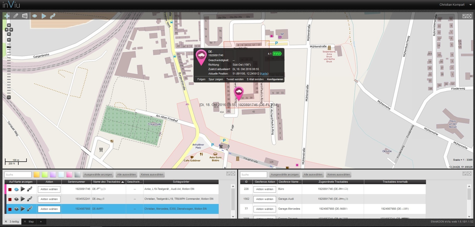 GPS Ortung und Tracking bei Fahrzeugdiebstahl